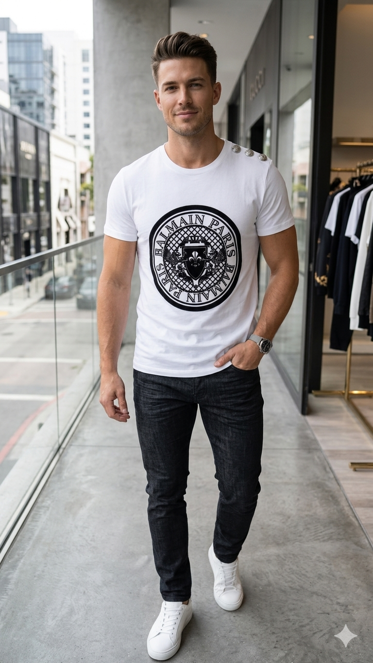 Balamin white Tshirt