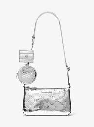 Mk silver bag