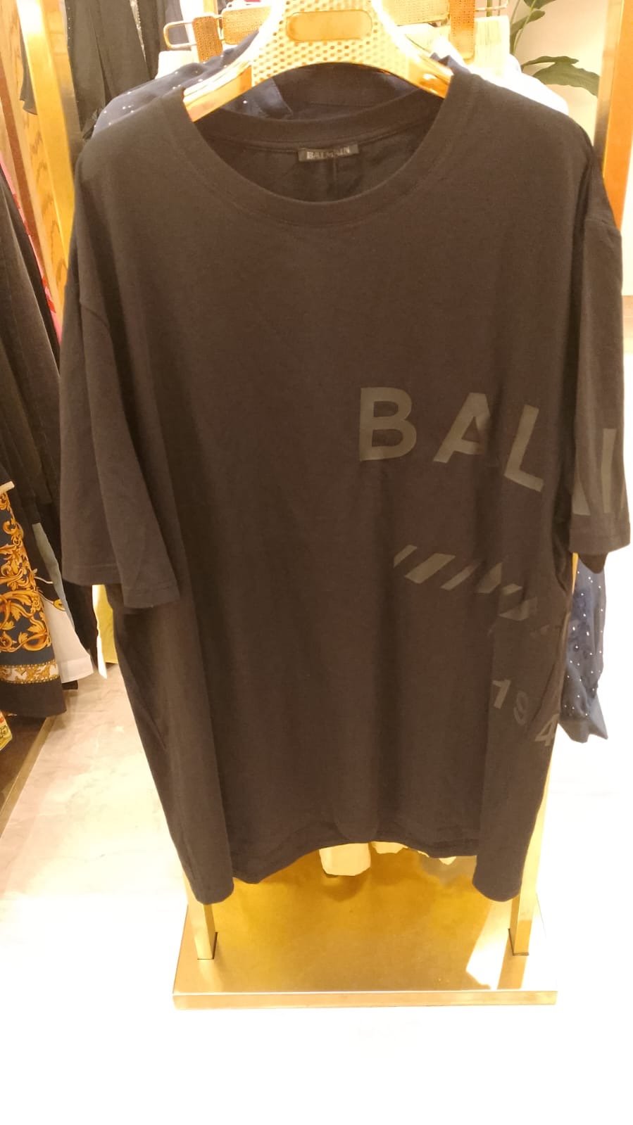 Balmain black Tshirt