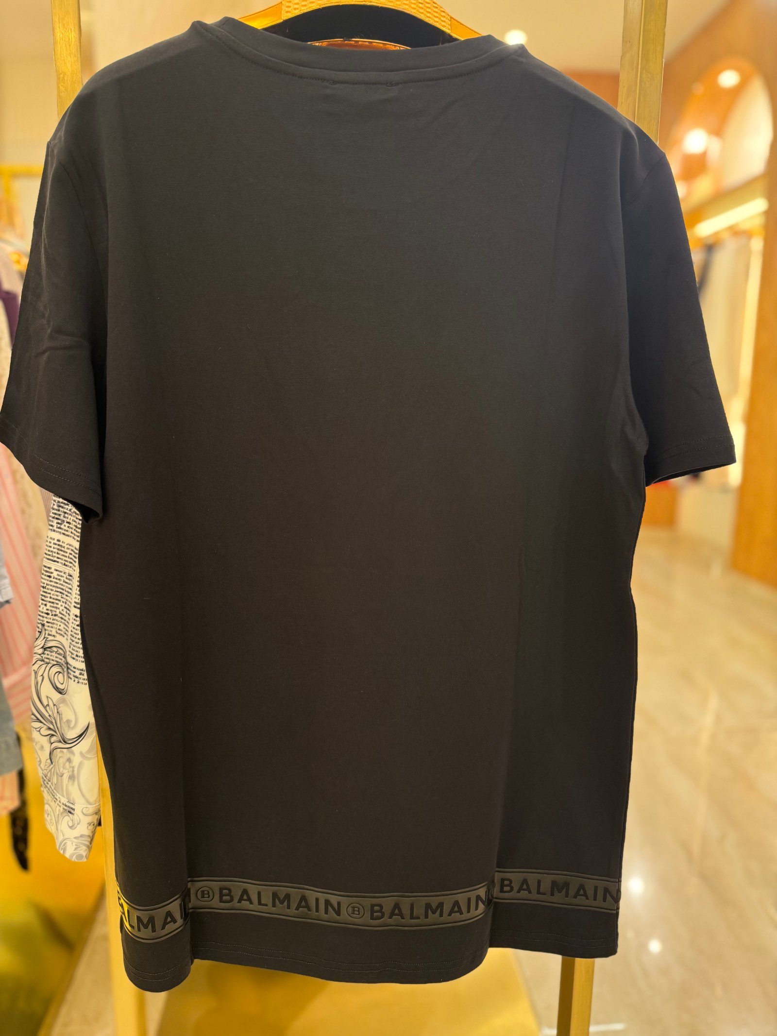 Balmain black Tshirt - 2
