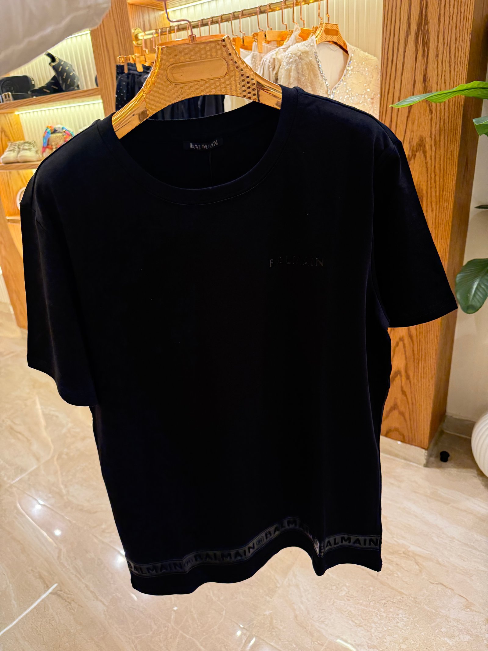 Balmain black Tshirt - 3