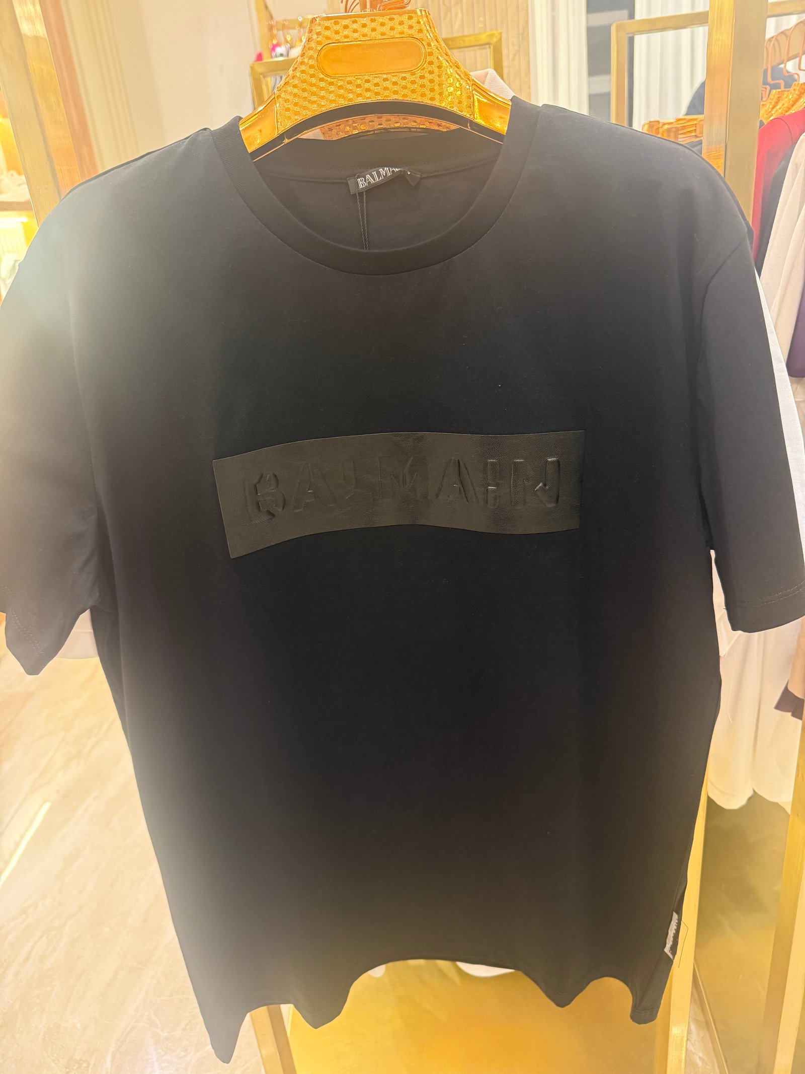 Balmain black Tshirt