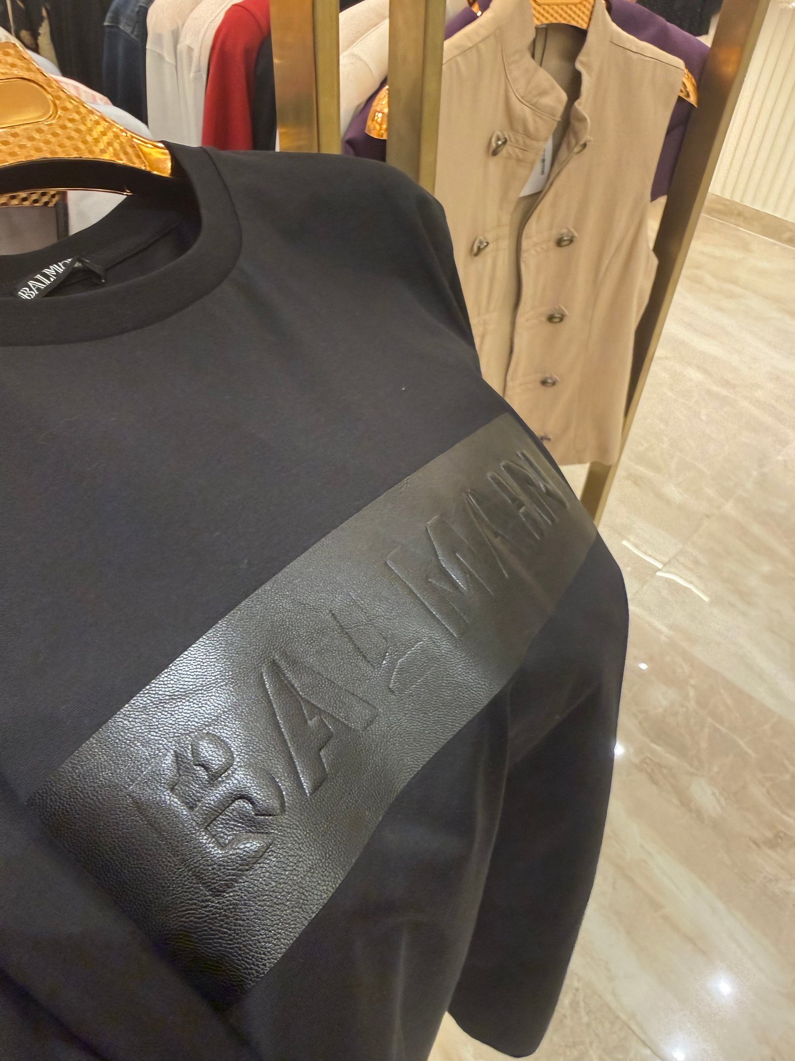 Balmain black Tshirt - 2